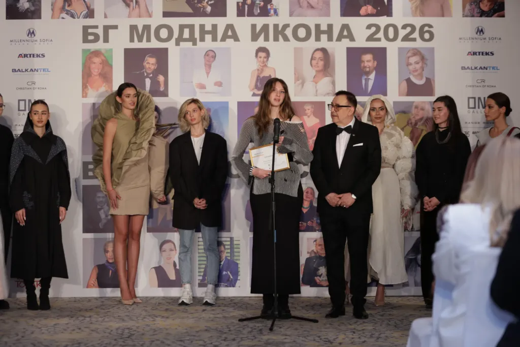 Ачелия Ахмедова - стипендиантка на Академията за мода – социална мисия „Златна игла 2025”.
Фото: Академия за мода / Петър Станев