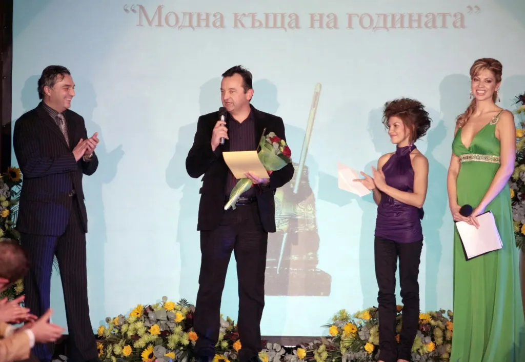 Годишни награди "Златна игла" 2008 на Академията за мода. София, "Шератон София хотел Балкан", зала "Роял" - 29 ноември 2008 г.
Фото: Божидар Марков / Академия за мода