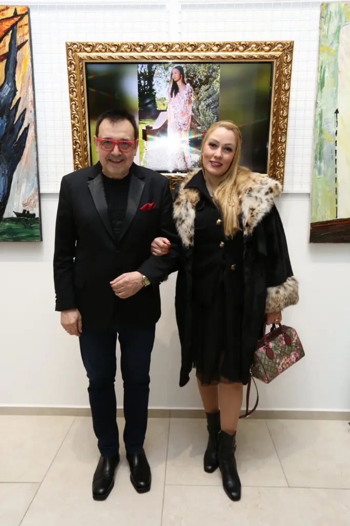 Проф. Любомир Стойков и Деси Бакърджиева. Фото: © Академия за мода / Петър Станев